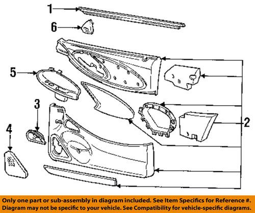 Ford oem f7zz14527ca door-switch housing