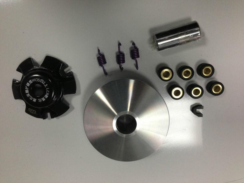 150cc high performance variator complete set for scooters with gy6 motors 13 gm