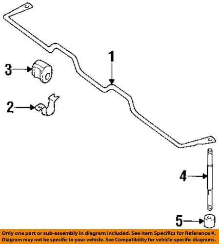 Nissan oem 5461339f01 stabilizer bar-stabilizer bar bushing