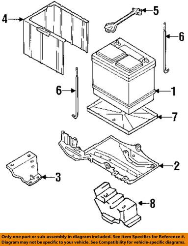 Nissan oem 244200b000 battery-hold down