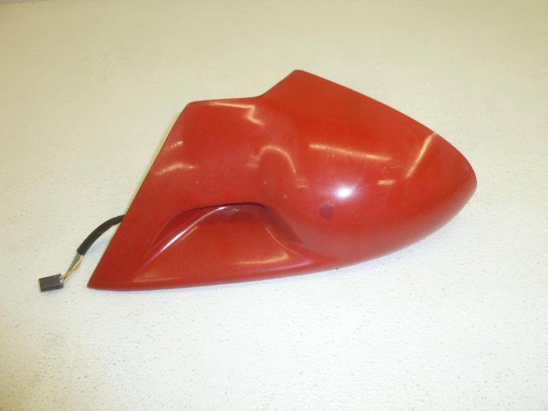 93-99 pontiac firebird bright red 8774 driver left power door mirror