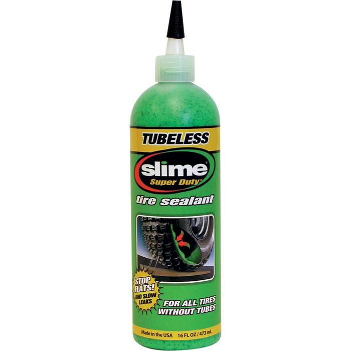 Slime seals punctures in tires-16 oz. squeeze #10011