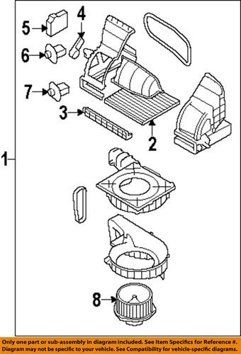 Hyundai oem 08790-1e000-a cabin air filter