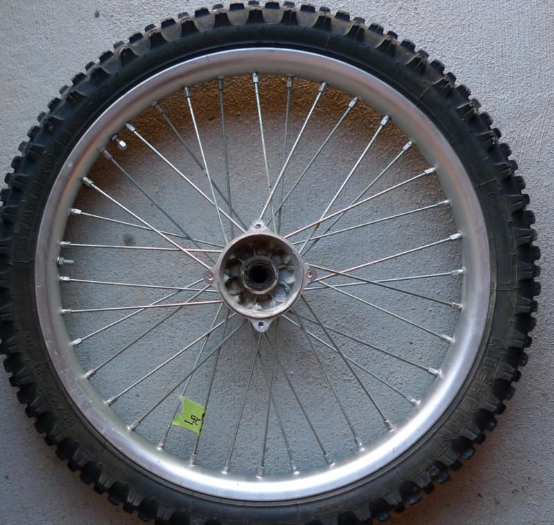 01 kawasaki kx 125 250 kx125 kx250 front wheel rim hub 99 00 01 02