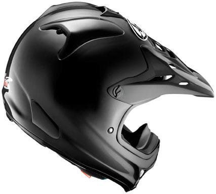 New arai vx-pro-3 offroad/motocross adult helmet, black frost, large/lg