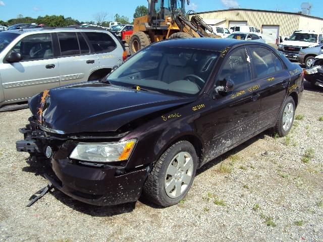 06 07 08 hyundai sonata l. frt spindle/knuckle 2.4l 4 cyl w/o abs