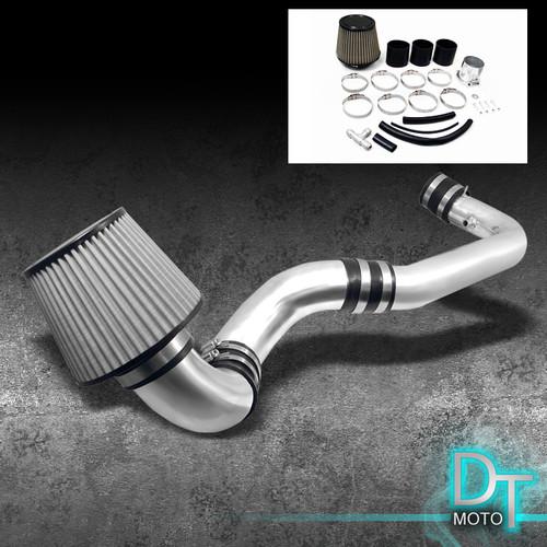 Stainless washable cone filter + cold air intake 95-96 240sx s14 polish aluminum