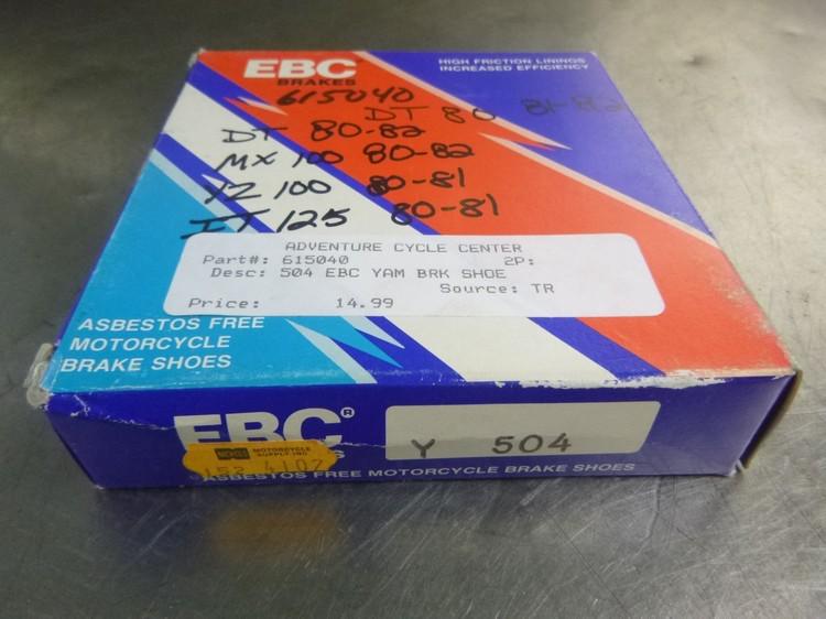 Ebc motorcycle brake pad ebc 504 new