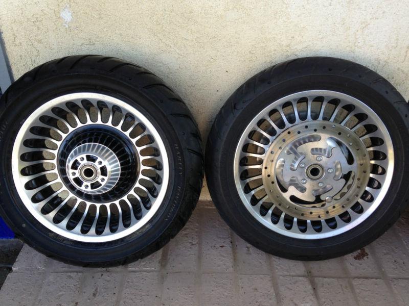 Harley flh wheels