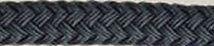 Buccaneer dock line double braid nylon - navy blue - 1/2" x 25' 30-68825