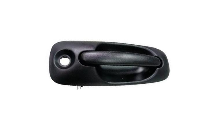 Passenger replacement outside front door handle w/ keyhole 03-07 dodge chrysler