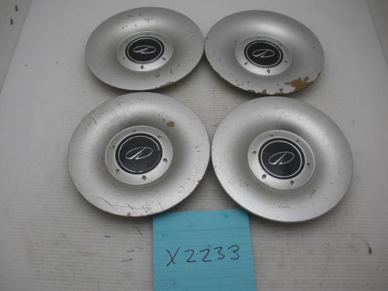 Set of 4 2002 2003 2004 oldsmobile silhouette center cap wheel hubcap 9593741