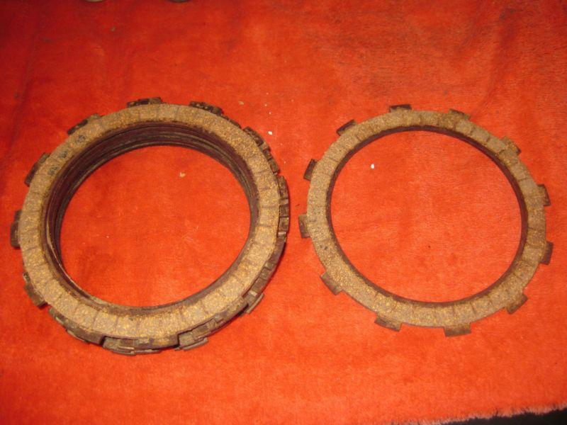 Honda cb77 cb72 cl77 cl72 ca77 ca72 clutch plates nos & oem (5)