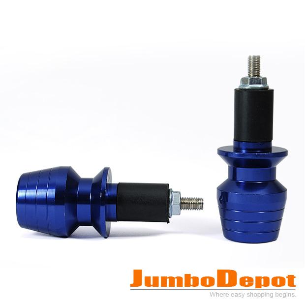 Universal fits 7/8'' bar end blue plugs fits for aprilia brand new warranty 2 pc