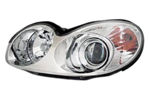 Tyc 20-6384-00 fits hyundai sonata left replacement headlight assembly