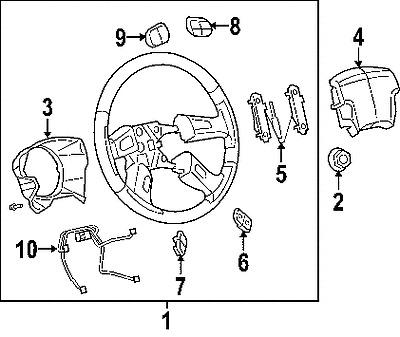 Buick 1999443 genuine oem factory original switch