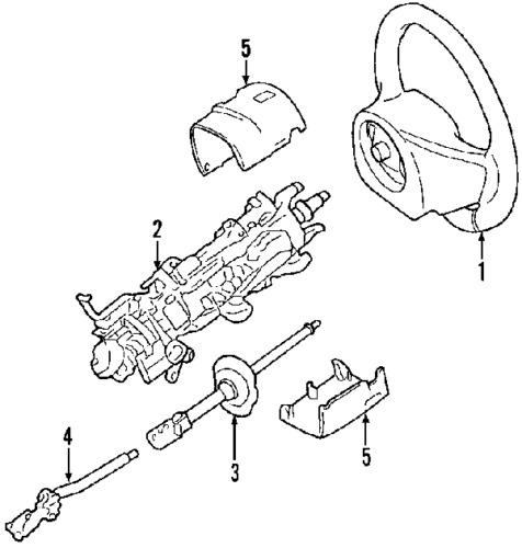 Lincoln 3w1z3b676ab genuine oem factory original upper shaft