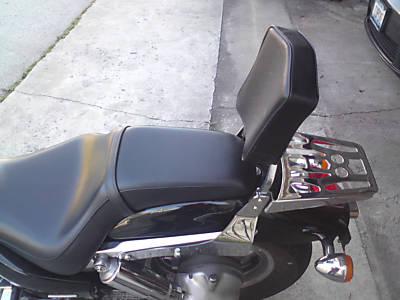 Honda vtx 1300 / 1800 vtx1300 vtx1800 c & f sissy bar/backrest/luggage rack 