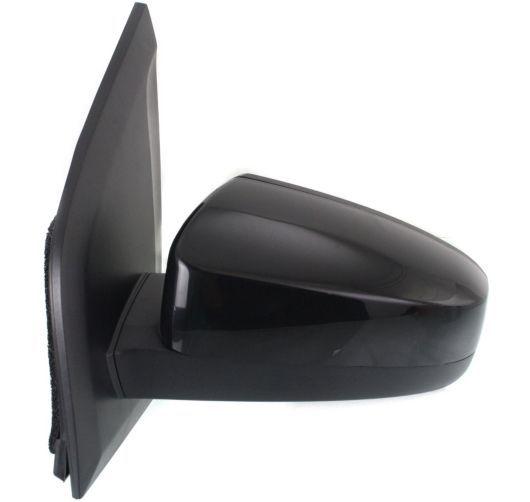 07-10 nissan sentra black power door mirror left lh driver side