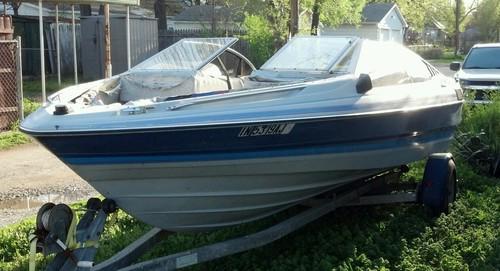 1988-89 bayliner 19' 6" capri windshield, windows, vents, side windows curve up