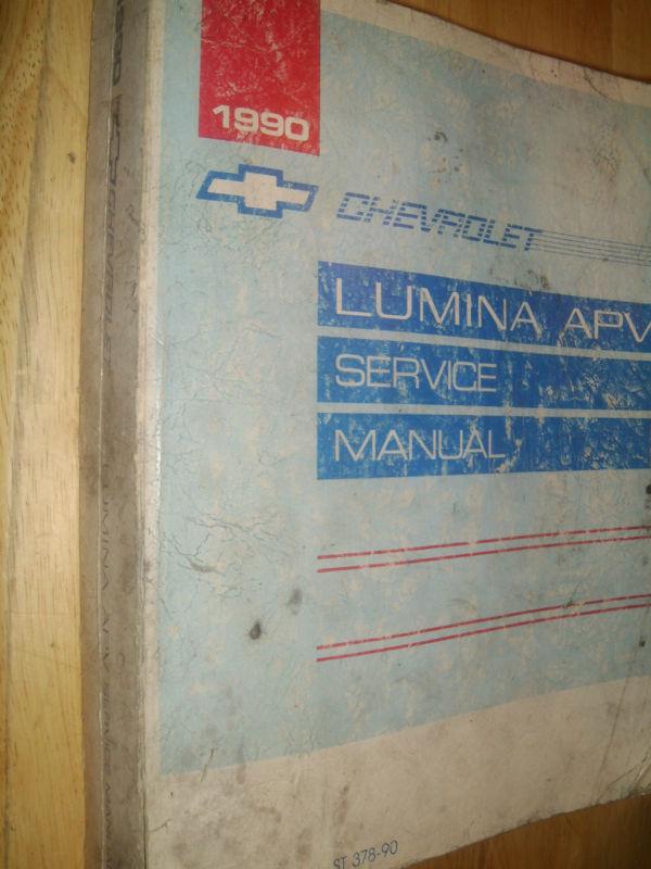 1990 chevrolet lumina apv van shop manual / shop book / original!!!