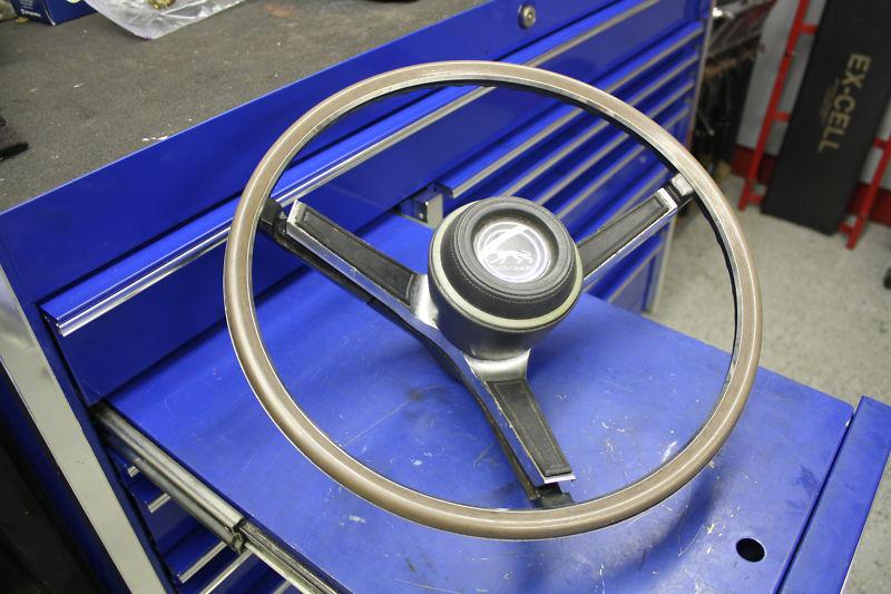 1967 mercury cougar xr7 deluxe woodgrain steering wheel 390 gt