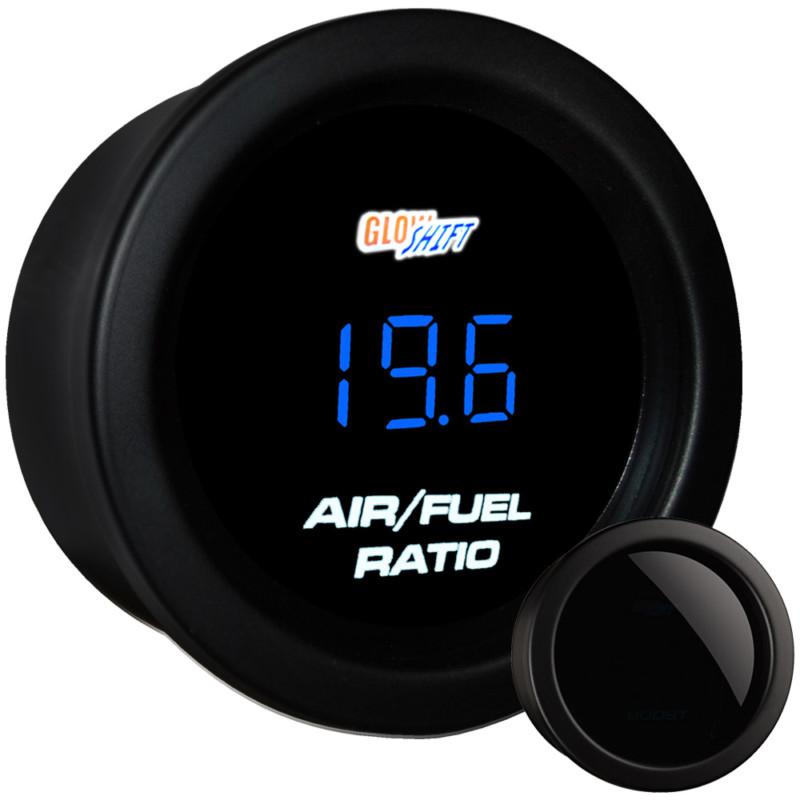 52mm air fuel ratio afr gauge w. blue digital display