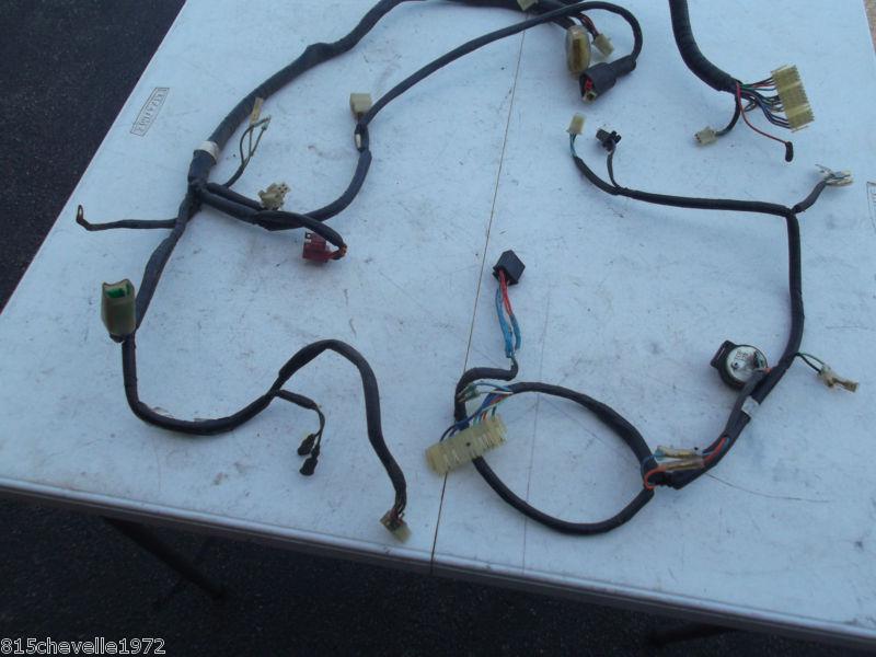 1986 honda helix cn 250 wiring harness no cuts no reserve auction l@@k!!