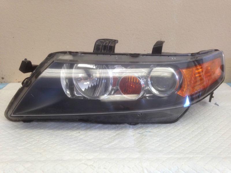 06 07 08  acura tsx left (driver side) headlight xenon oem