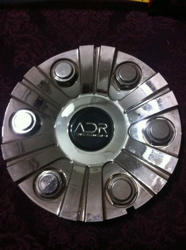 1 adr wheels chrome pop-in center cap part# 088   stock# 088