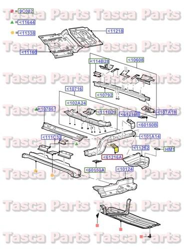 Brand new oem floor pan center / rear reinforcement explorer mountaineer aviator