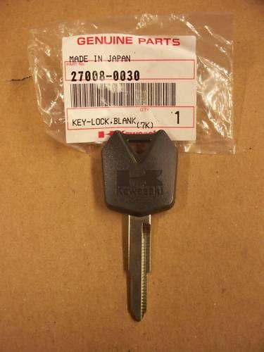 New 2009 2010 kawasaki er6n oem factory key blank *b22c