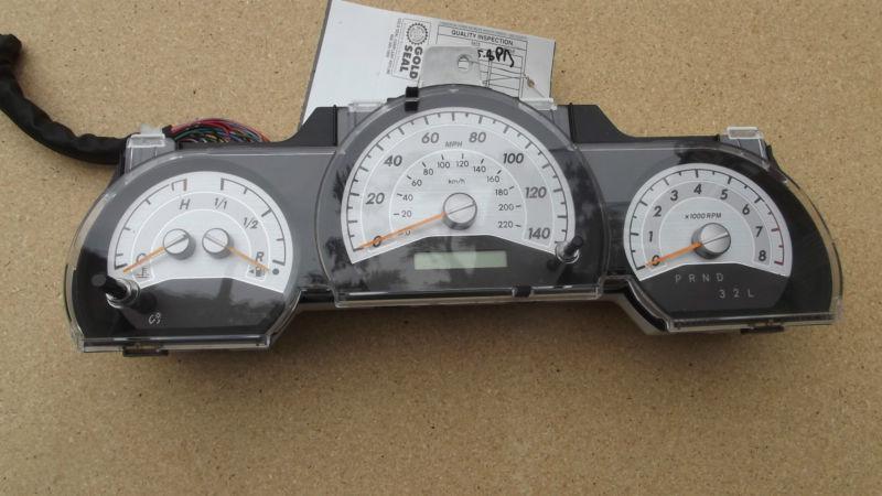 2007 tc scion  instrument cluster speedometer control panel oem