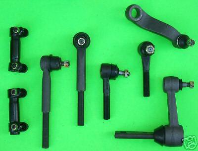 8 pcs steering dodge ram 2500 1500 pickup 2wd 95-99 arm ends 1 year warranty new