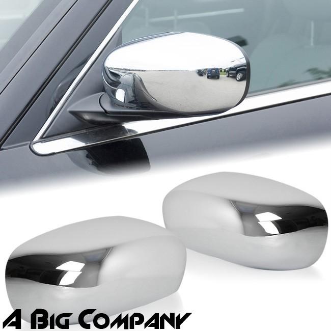 Dodge magnum charger 05 06 07 08 abs chrome plated side mirror cover reim cap