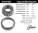 Centric parts 410.91001e wheel bearing set