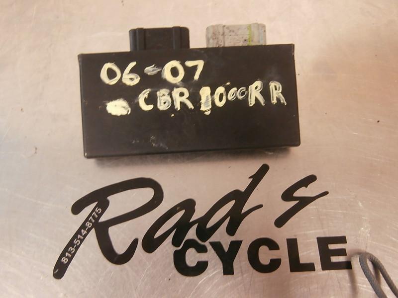 06-07 honda cbr 1000rr cdi ecu box computer electrical oem 9295