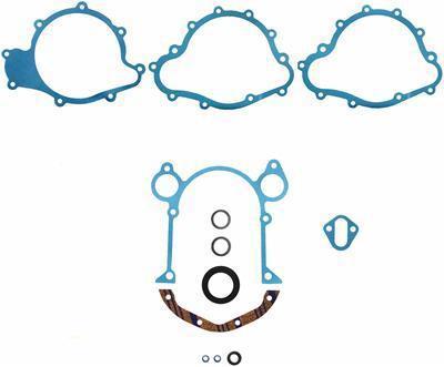 Fel-pro tcs133833 gaskets timing cover cork/rubber pontiac v8 kit