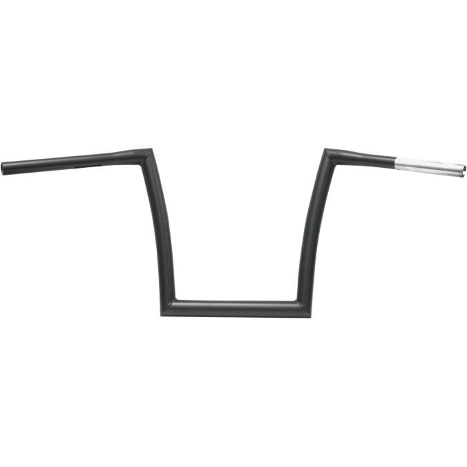 Todd's cycle 0601-1541 1-1/4" strip h-bars 12" flat black 08-13 fxdf; 10-13fxdwg