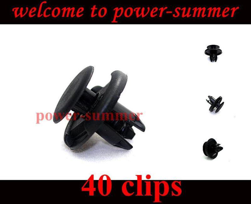 Real  40 mitsubishi lancer accord push-type fender clips 20mm