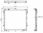 Denso 221-3149 radiator