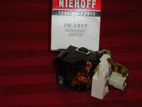 1978-80 buick olds pont niehoff headlight switch n.o.s.