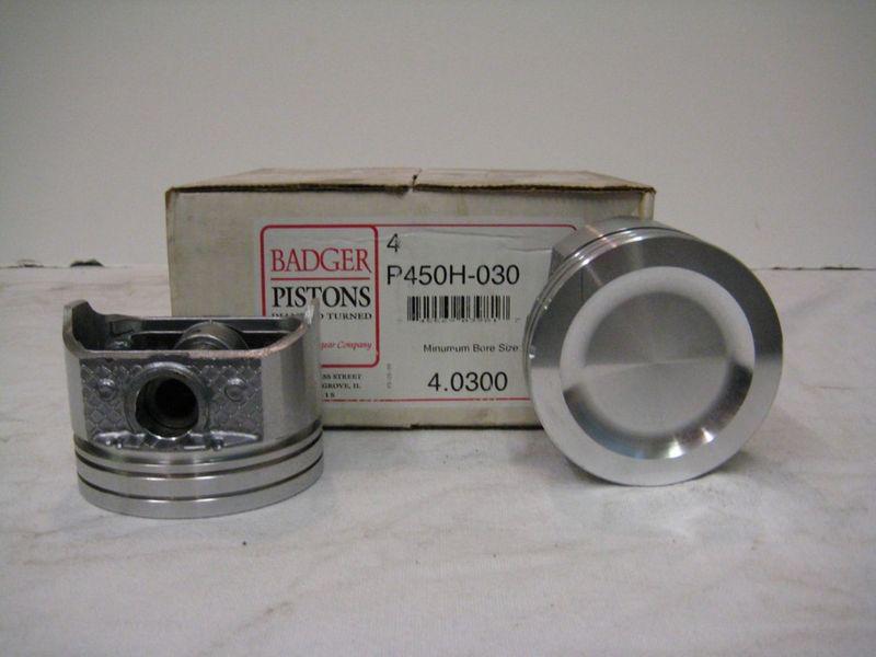 G.m. 2.5/151 badger pistons (cast) .030 os