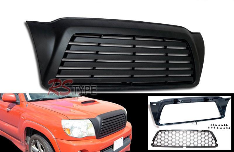 Taocma horizontal abs front hood bumper grill grille abs 2005-2010 toyota tacoma