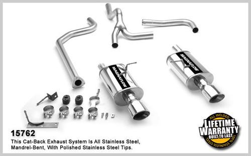 Magnaflow 15762 chevrolet cavalier stainless cat-back system performance exhaust