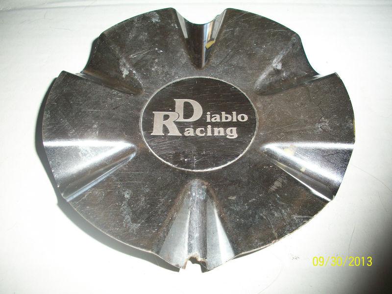 Diablo racing  alloy wheel center hubcap hub cap cover piece c-0352