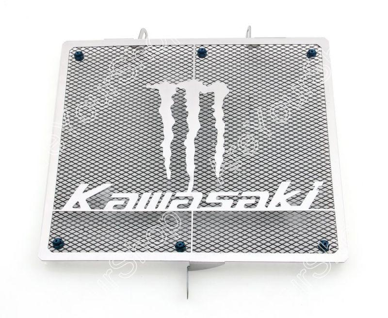 Radiator grille guard cover protector kawasaki ninja zx600 zx6r 2009-2012