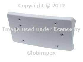 Mercedes w163 (01-05) ml 320 license plate base front genuine oem new + warranty