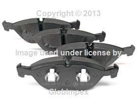 Bmw genuine front brake pad pads e38 750il z8 (1995-2003) oem + 1 year warranty