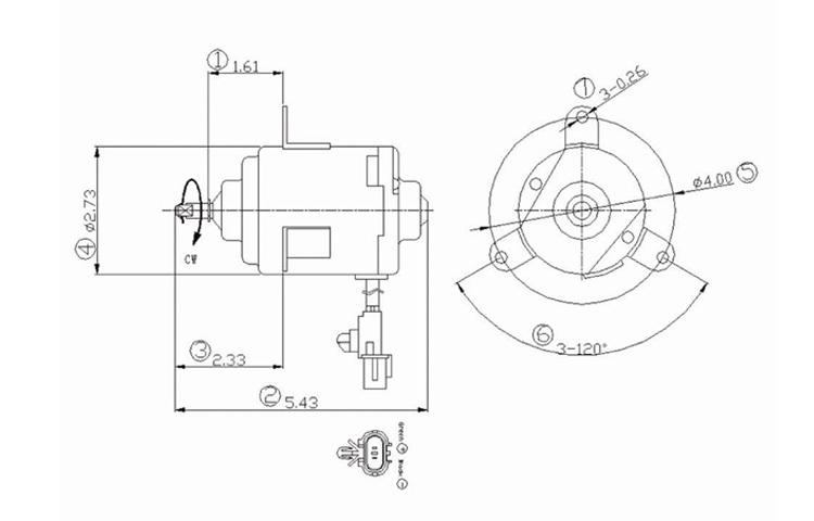 Radiator cooling fan motor 1995-1999 96 97 98 fit hyundai accent 1.5l 2538622020